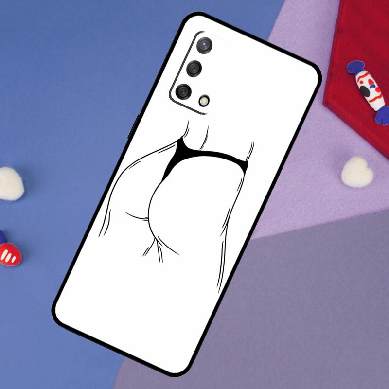 Женский Body Line Art Чехол Для Oppo A60 A80 A40 A6 A5 Pro A15 A16 A17 A57 A94 A74 A54 A76 A96 A18 A38 A58 A78 A98