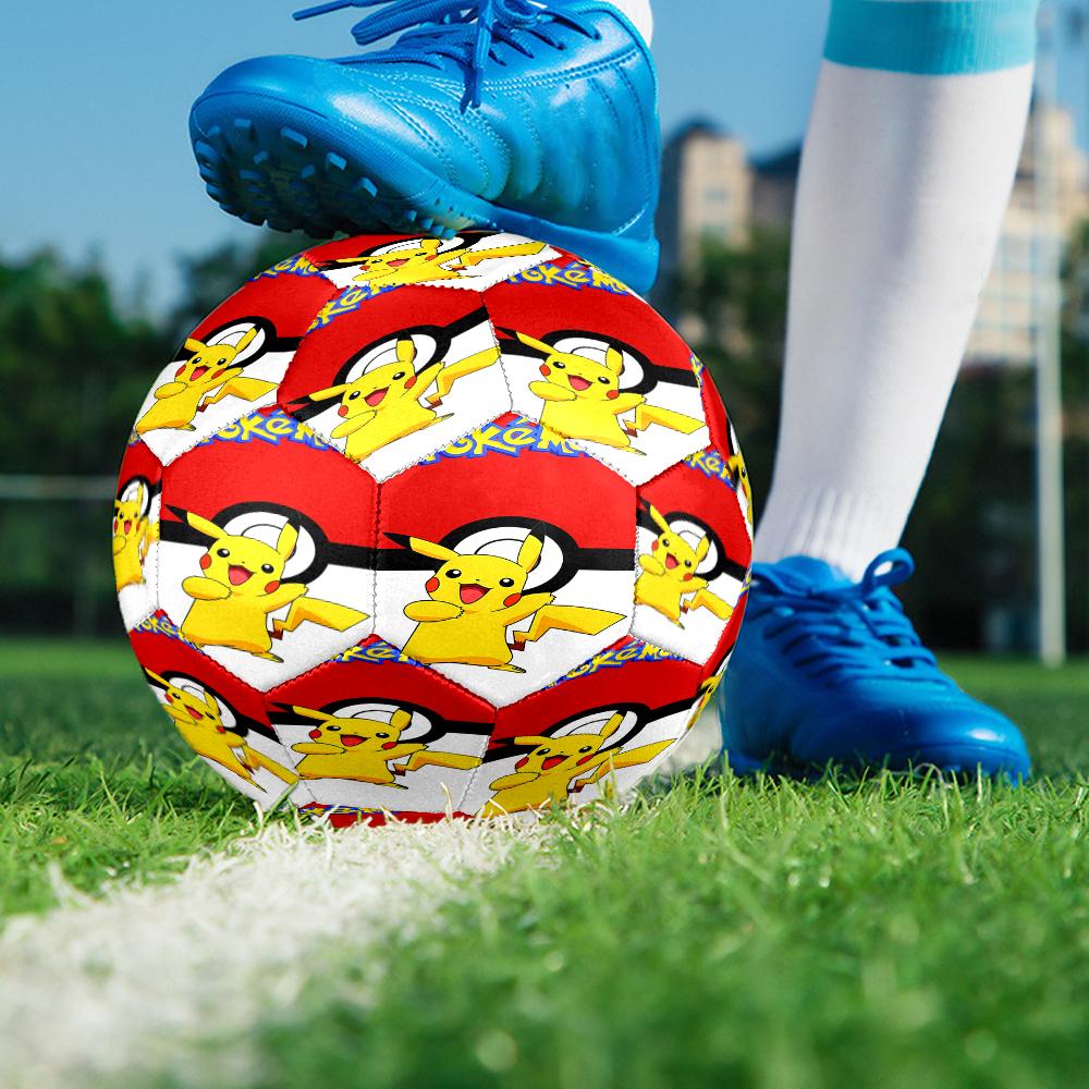 Pokémon Theme Size 5 Soccer Ball, Suitable for Both Indoor and Outdoor Matches, a Gift Suitable for Everyone.