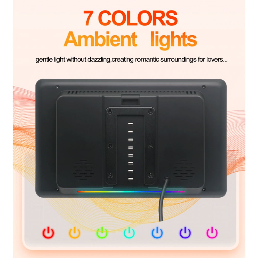 10,1-дюймовый автомобильный Android-монитор в подголовнике IPS INCELL-панель 1280X720 2+32 ГБ