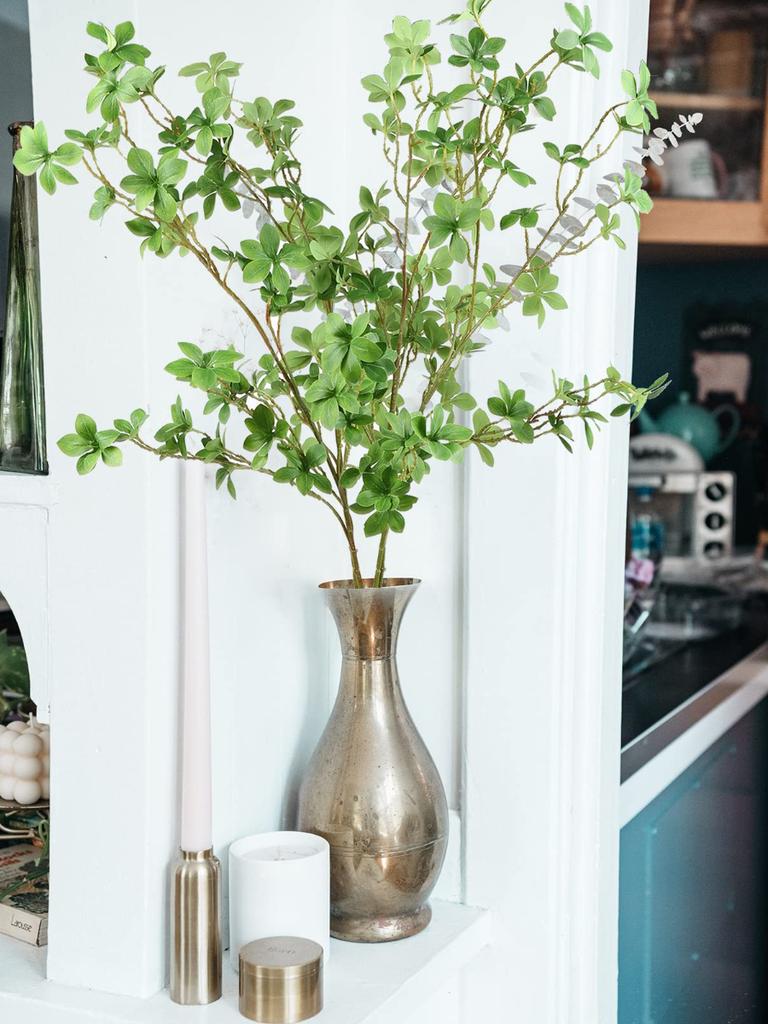 4 шт. искусственные зеленые стебли фикуса стебли фикуса ветки искусственные ветки фикуса листья искусственные растения для домашнего офиса декор