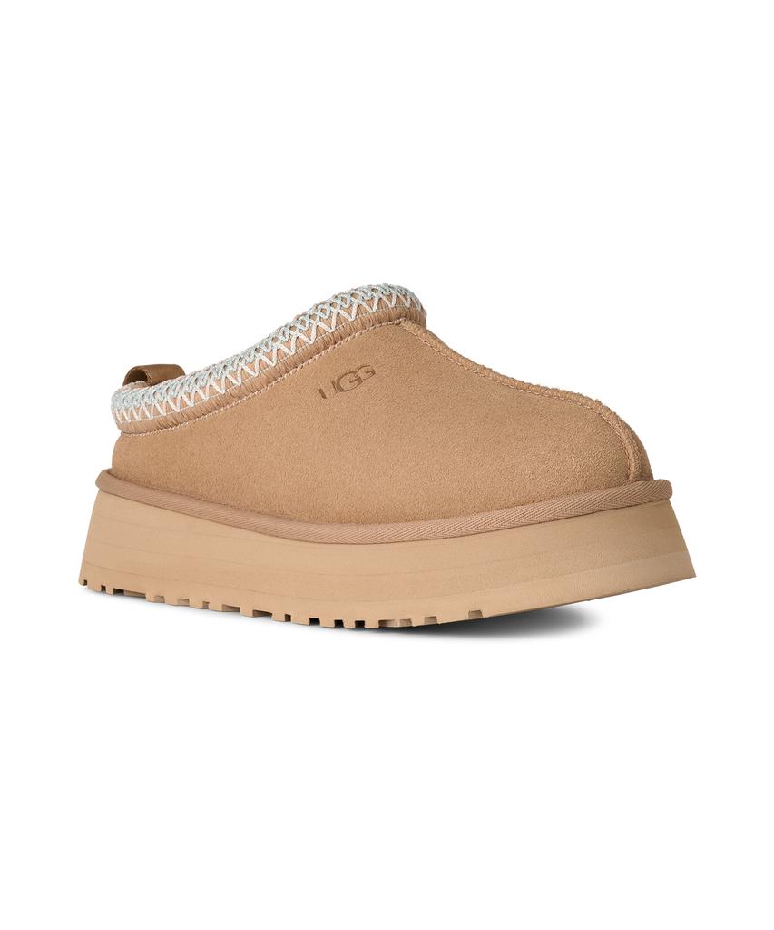 Ugg [Women] Stitch Collar Platform Slippers (Taz Ii) - Sand / 1174471-San