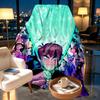 Ben 10 Cartoon Print Blanket - Soft & Comfortable, for Bedroom, Travel, Sofa, Home Decoration - Birthday Christmas Gift for Friend