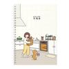 Pink Foot 10000 Barley Wise Consumption Kitchen Household Account Book, Ivory, 1 Piece