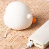 Силиконовый ночник с аккумулятором USB, ночник с рисунком утенка для спальни, ночник для спальни в стиле «атмосфера» для ухода за глазами