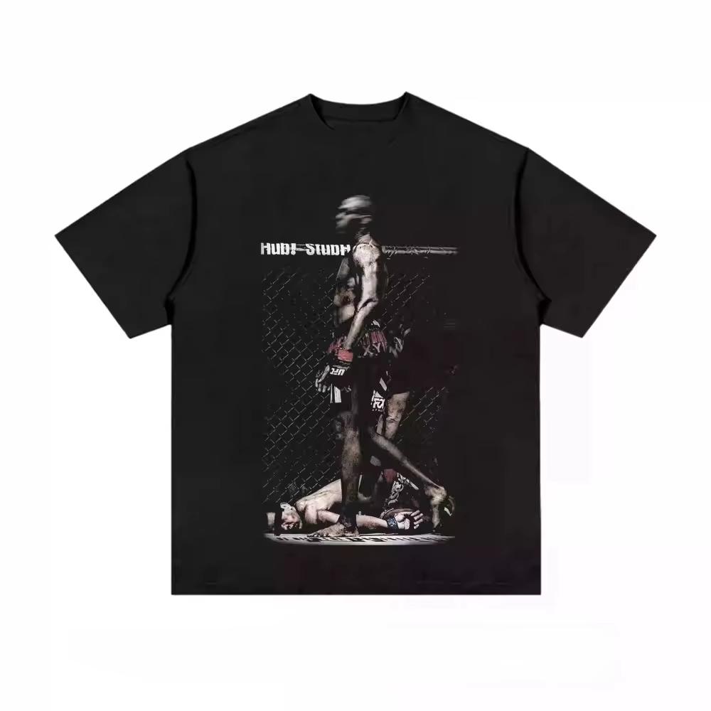 UFC Star Printed Cotton Tee 2026 New Y2k Fashion Style Unisex Unisex Unisex Casual Summer Streetwear Short Sleeve Tops