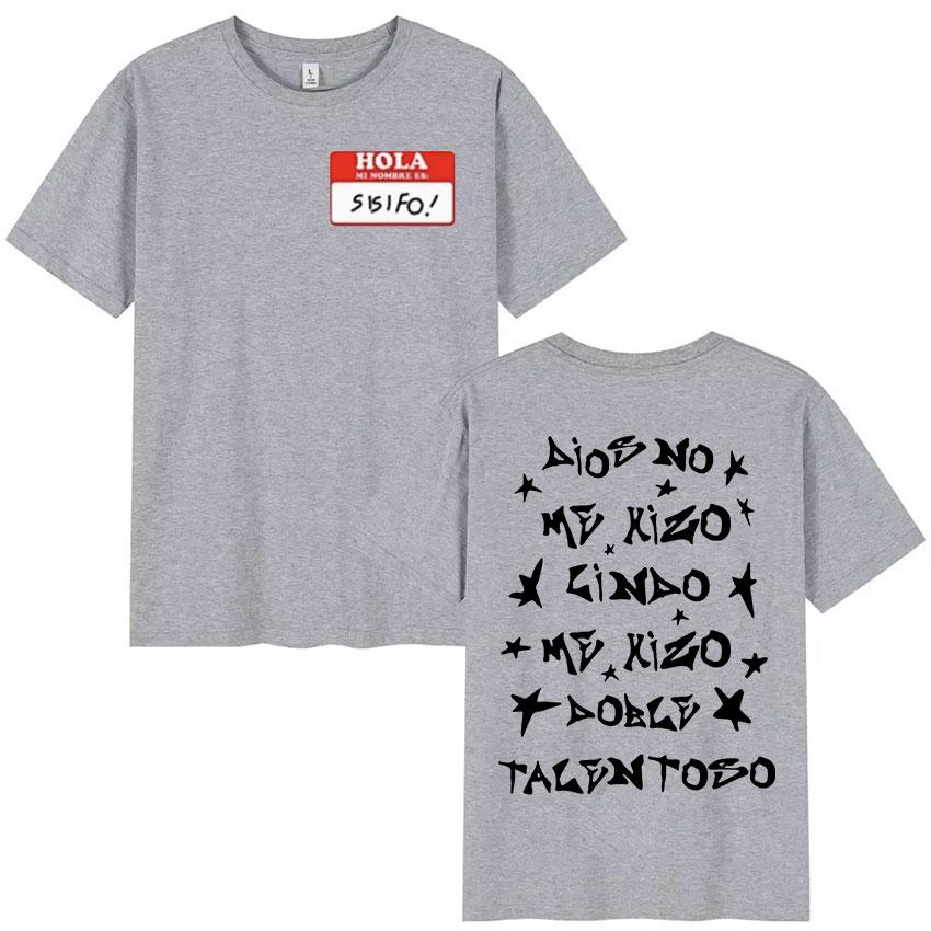 Rapper NSQK Hola Sisi Fo Mark Tour 2025 Album T Shirt Men Women Casual Fashion Cotton Short Sleeve T-shirt Hip Hop Clothing Tees