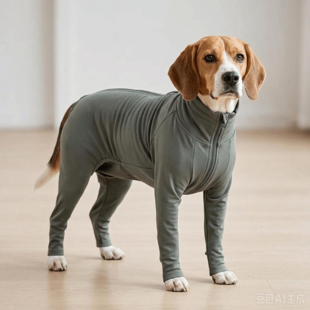 Breathable Dog Recovery Suit Elastic Full Coverage Dog Clothes Dog Anti-shedding Suit Daily Wear