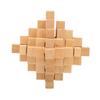 Intelligent Wooden Brain Puzzle Teaser Prevent Alzheimer s Disease Educational Puzzle Lock Toy