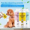 Сухой шампунь для животных 260г для собак и кошек, не требующий смывания, жидкое средство для купания, средство для мытья тела щенков и кроликов