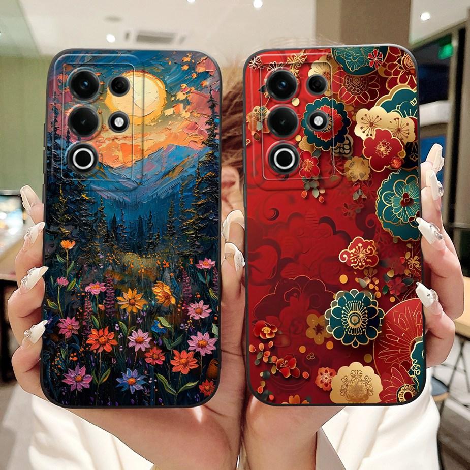 Для Itel S25 Ultra Чехол S686LN Роскошный Чехол с Рисунком Сердца Мягкий Силиконовый Чехол для Телефона Для Itel S25 S685LN ItelS25 Ultra Fundas
