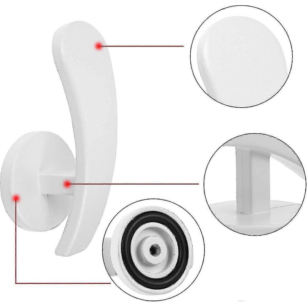 Set Of 4 Aluminum Alloy Curtain Hooks, Decorative Wall Mounted Window Curtain Drapery Tiebacks Holdbacks, Curtain Holder With Screws, Silver