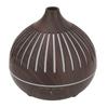 400ML Wood Grain Humidifier Desktop Aromatherapy Diffuser with Colorful Light Remote Control Auto