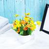 Mini Ornaments Home Decor Artificial Plants Silk Chrysanthemum Flowers Potted Simulation Bonsai