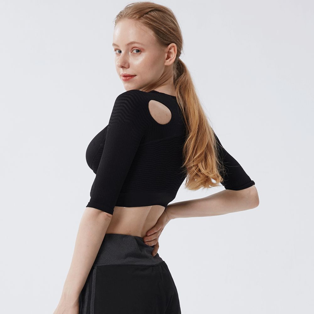 Lingerie Body Shaping Underwear Thin Arms Women's Corset Top Breathable Slimming Shaper Yoga