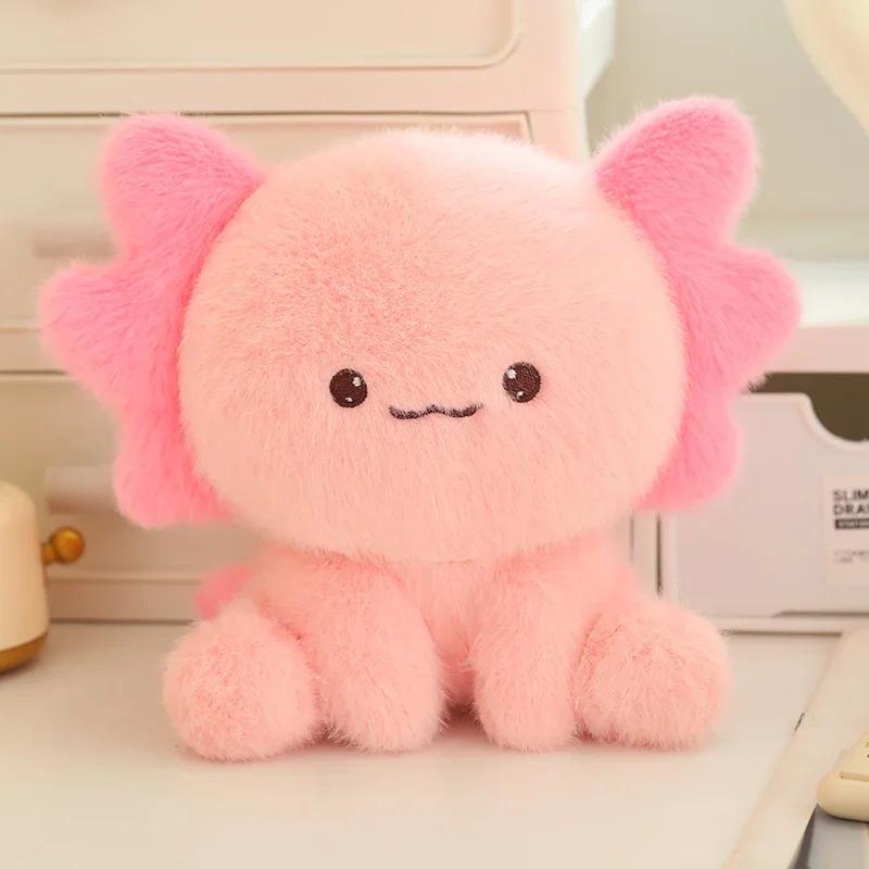 Cute Forest Animals Stuffed Doll Adorable Cat Lion Panda Dinosaur Axolotl Plush Toys Soft Sleep Appease Pillow for Kids Gift