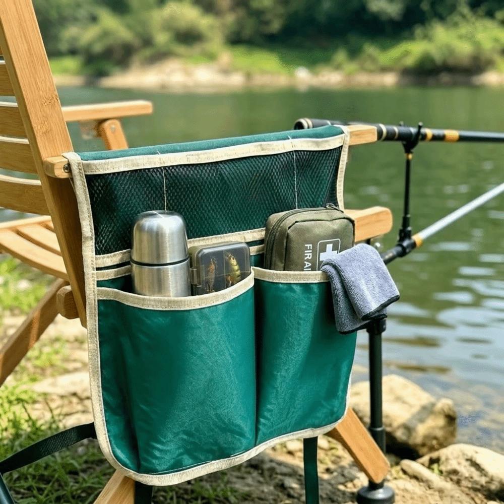 Multi-functional Camping Chair Organizer Wear-resistant Multi-pocket Tool Bag  Travel
