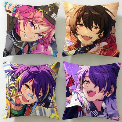 Популярная игра Ensemble Stars Наволочка Мягкая и Легко стирающаяся – Универсальная для Дивана, Кровати, Путешествий и Офиса