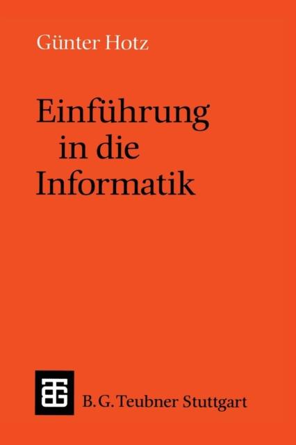 Книга Einfuhrung In Die Informatik