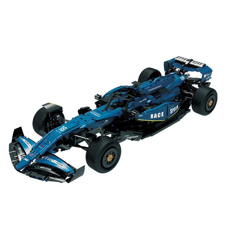 2361 шт. Конструктор F1 Гоночный автомобиль Модель гоночного автомобиля № 18 Городской спортивный автомобиль Кирпичики Игрушка Подарок для творческих детей