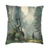 Nier Automata Anime Hentai Girl Sexy Yorha 2b Square Throw Pillow Cover Decoration 3D Two Side Printing Cushion Cover for Car