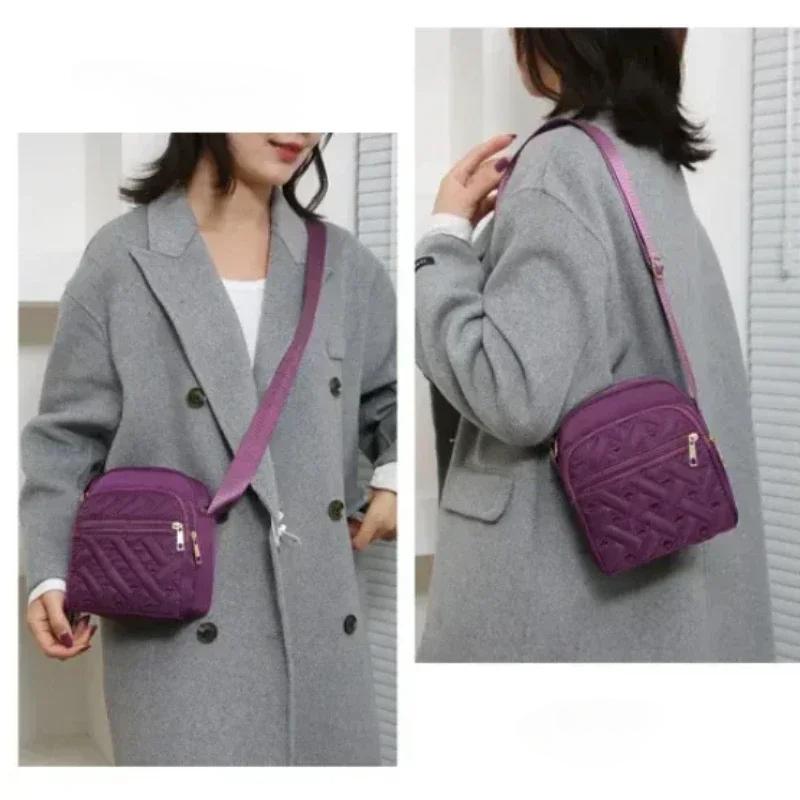 Новая повседневная Холщовая сумка через плечо на молнии, милая сумка для покупок для женщин и женщин, вельветовые сумки на плечо, полосатые тканевые сумки