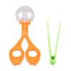 2 Pcs Plastic Bug Insect Catcher Scissors Tongs Tweezers Set For Kids Children Toy Handy