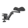 GIBBON MOUNTS Armrest, Desk Armrest with Adjustable Height and Wrist Rest, Rotating Multi-Angle Support, Reduces Elbow, Arm, and Shoulder Fatigue,