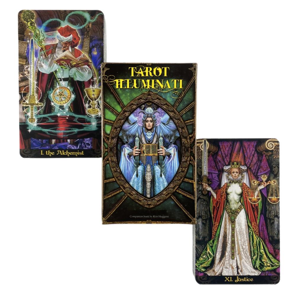 Карты Таро Иллюминатов Игра Судьба Видения Гадания Centennial Wisdom Edition Oracke Игральная Доска Колода