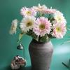 Real Touch Simulation Chrysanthemum Ultra Realistic Silk Gerbera Flower Arrangement Wedding Photography Props Artificial Flower