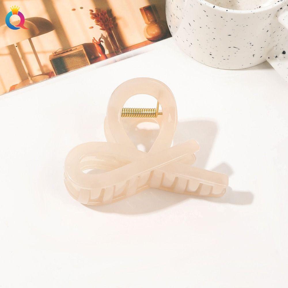 Large Ponytail Hair Clamps Vintage Hairpin Hair Accessories High-Quality Bow Tie Hair Claw Clips