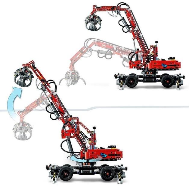LEGO Technic 42144 Кран с грейфером