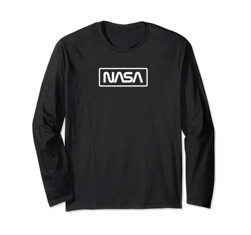 Дизайн логотипа NASA "Червяк" - Лонгслив NASA Космос