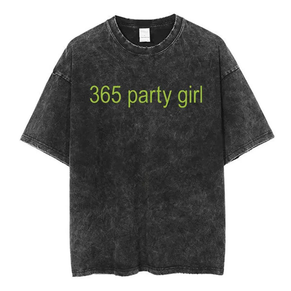 Charli Xcx Brat  Arena Tour Washed T Shirts Men Women Fashion Pop Music Tshirts Cotton Vintage Tshirt Oversized Streetwear
