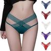 Women's Loose Casual Hollow Ice Silk Underwear, Low Waist Thong Low Waist Thong Thong