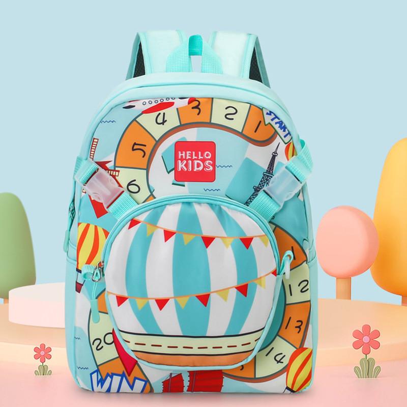 Charming Unicorn Print Kids Backpack Ideal For School Spacious Design With Breathable Material