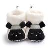 MYGGPP Baby Shoes Cotton Shoes Baby Cotton Soft Bottom Shoes Small Boots Cartoon Boots Cotton Boots 0-1 Years Old Toddler Cotton Shoes