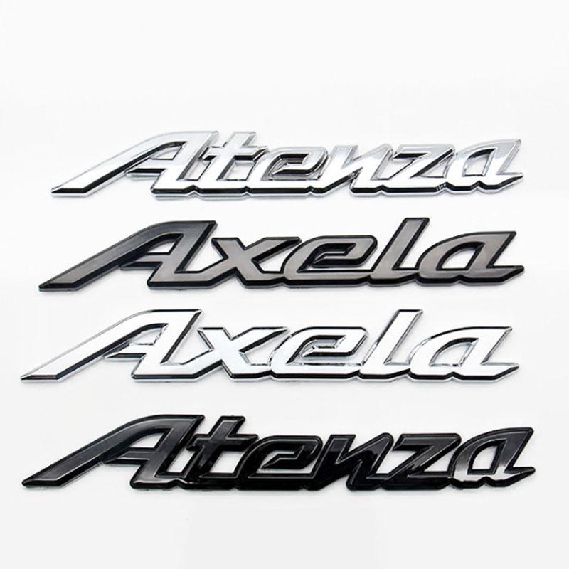 ATENZA AXELA new old letter labeling car stickers for Mazda M3 classic modified car rear trunk tail Axela Atenza body logo drkws98