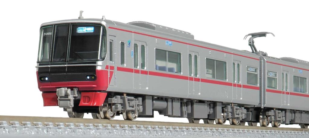 Greenmax N-образный калибр Meitetsu 3300 серии 1-го и 2-го издания, новое дополнительное формирование, без двигателя 31870 Железнодорожные модели вагонов, краска, набор из 4 вагонов,