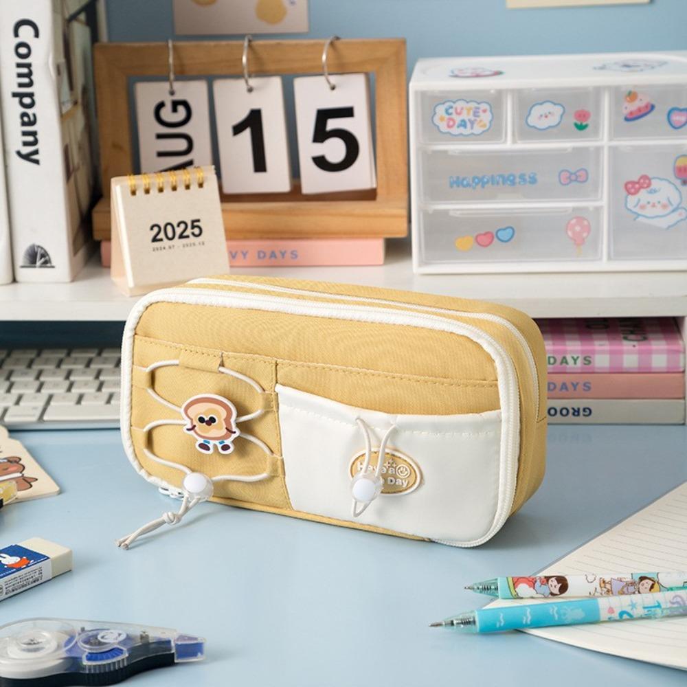 Large Capacity Pencil Case Dirt-proof Stationery Organizer High Quality Pen Box Gift