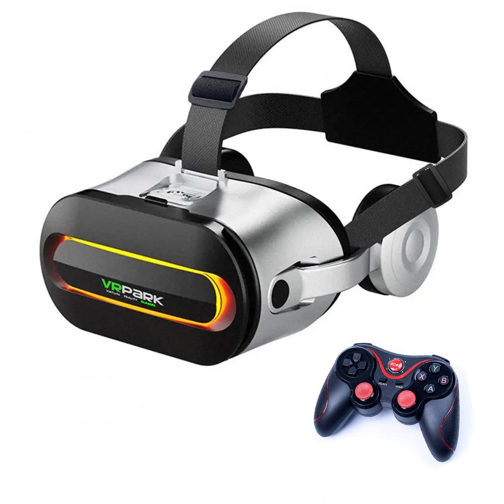 4K Все-в-одном VR-очки с Bluetooth-гарнитурой для 3D-игр и фильмов