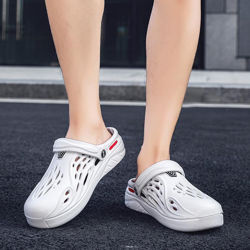 Summer Fashion Beach Sandals Couple Casual Breathable Slippers Men Garden Shoes