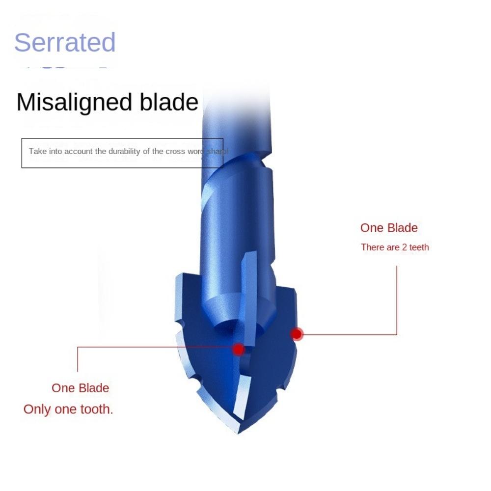 Спиральное сверло высокой твердости 6/8/10/12/14 мм, сверло для отверстий, новое треугольное сверло, сверлильный инструмент