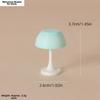 1:12 Dollhouse Miniature Desk Lamp Simulated Pattern Bedroom Lamp  Dollhouse Furniture Decoration