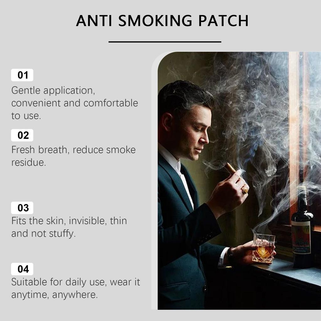 Растительные пластыри для отказа от курения и пластыри для ухода за телом могут подавлять зависимость и улучшать дыхание