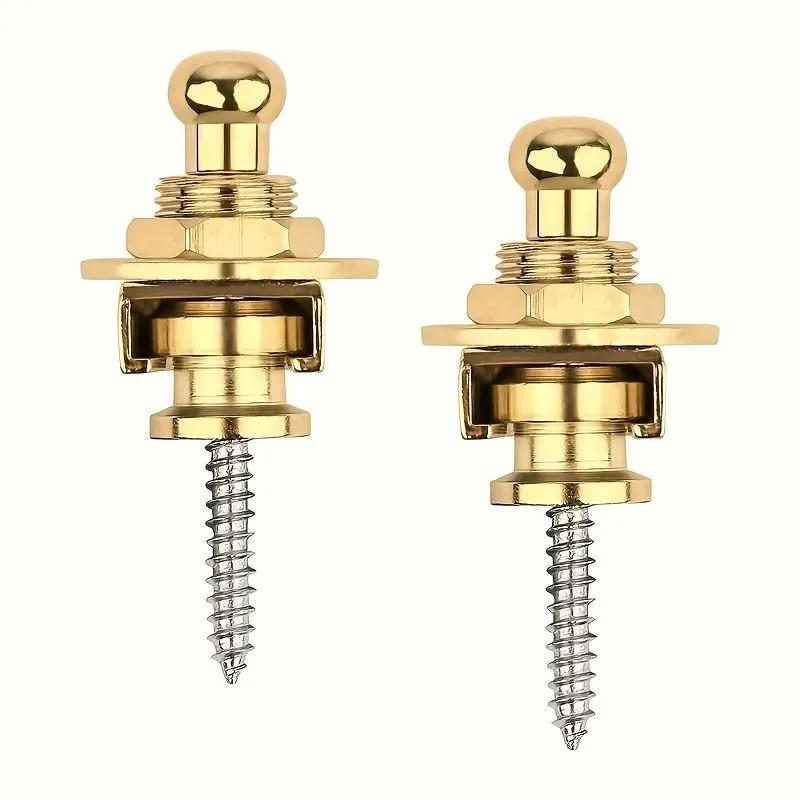 (2 pcs) Strap with locking tail nail-black
