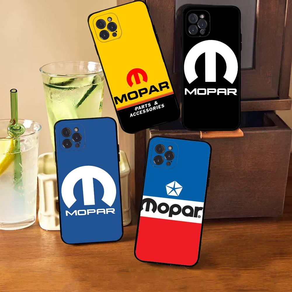M-MOPAR For IPhone 17 16 15 14 13 12 11 Pro Max 13 17Air Shockproof Soft Phone Cases Coque