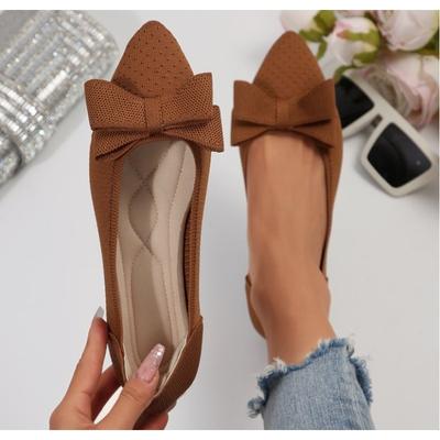 Лето 2025 г., новый стиль, острый носок, неглубокий носок, дышащие, удобные, повседневные туфли на плоской подошве, износостойкие, нескользящие, женские мокасины