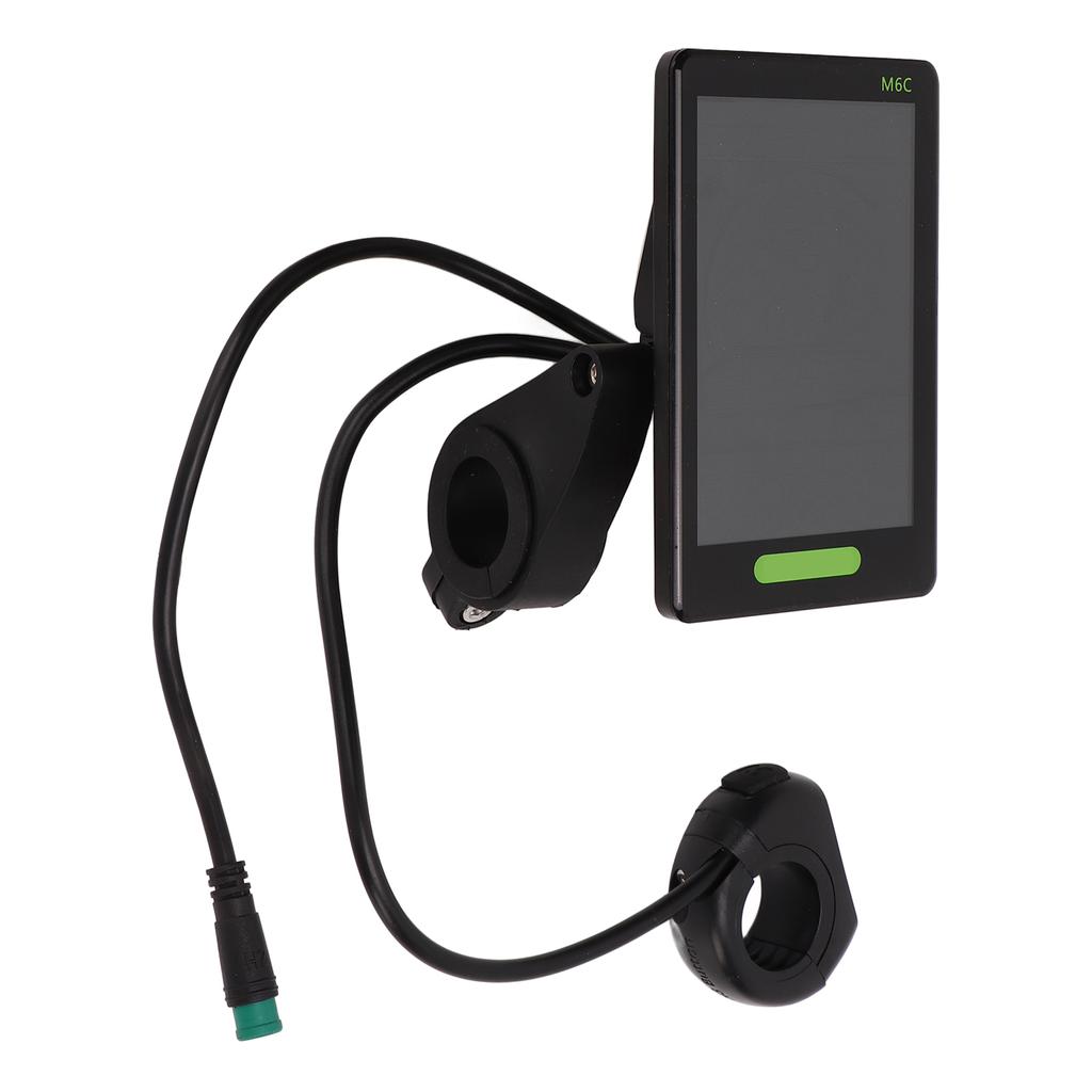 Электрический велосипедный дисплей с большим экраном M6C ЖК-дисплей для скутера, панель управления с водонепроницаемым корпусом