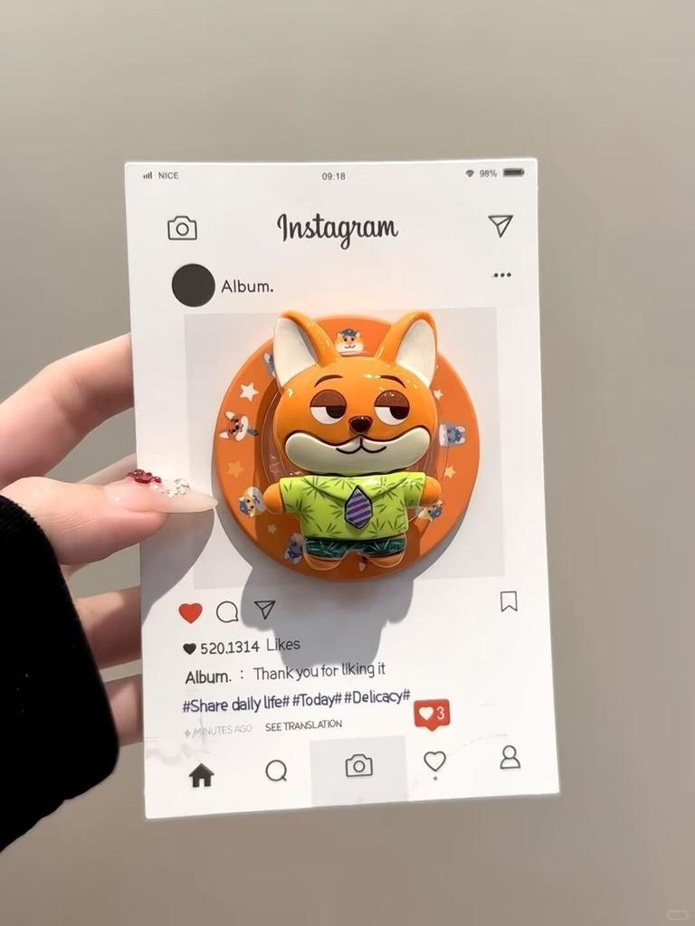 3D Силиконовый Мультяшный Плачущая Звезда Держатель для Мобильного Телефона и Выдвижной Держатель-Подушка