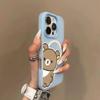 Jelly Magnetic Two-in-one Mobile Phone Case with Full Edges and Large Holes, Simple, Fresh, Personalized, Love, and Anti-fingerprint Model